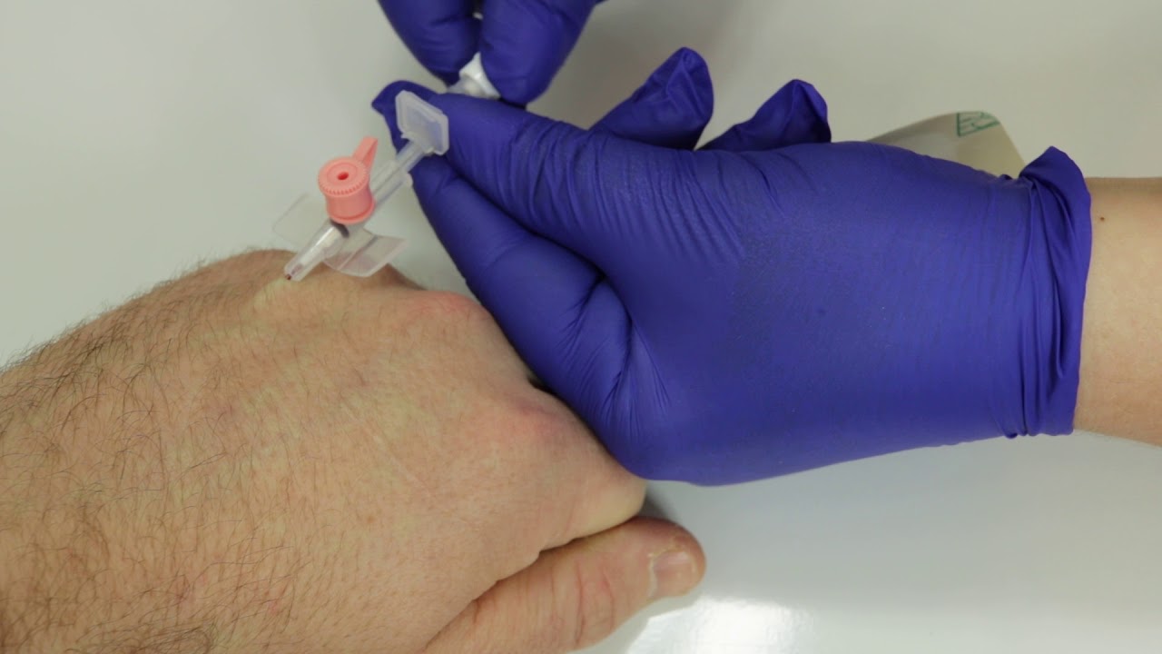 IV Cannula Insertion at Home in Mayur Vihar, Delhi 